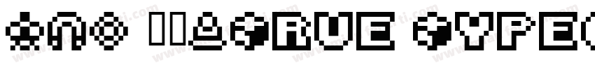 DIN 粗体(True Type字体转换